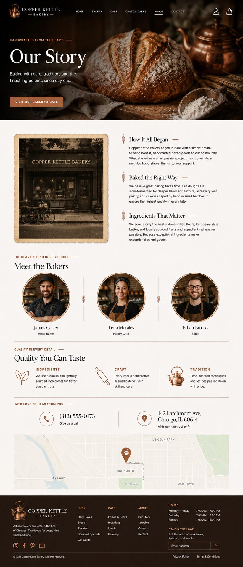 About design mockup